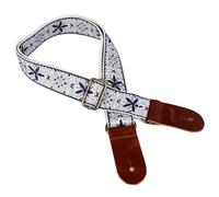 Correa para Ukelele, Diseo Bordado Elegante, Hombro para Guitarra, Longitud Ajustable, Correa de Cuero de Nailon, Accesorios para Todos los Ukeleles (Estilo 2