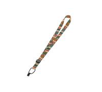 Correa para ukelele GEWA con orificio acústico - Correa de nailon de 25 mm de ancho - Gancho de plástico blando - Longitud ajustable de 70 a 100 cm - Diseño Hawaii