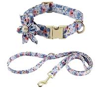 Correa Perro Collar de correa para mascotas para mascotas, Collar de perro suave, conjunto de Collar y correa de perro reflectante, correa de Collar de perro ajustable Correa Perro Suave(Purple,39-60c