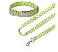 Correa Perro Collar Para Perro Con Diseño De Triángulo Personalizado, Conjunto De Collar Y Correa Para Perro, Pajarita Extraíble, Collar Para Perro Para Cachorros, Chihuahua Pugs Correa Perro Suave(Gr