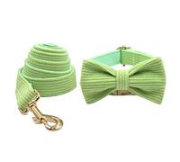 Correa Perro Corbatín Ligero para Mascotas, Conjunto De Correa Y Lazo, Collar Cómodo, Suministros para Mascotas, Collar Suave para Perros Correa Perro Suave(23-30cm)