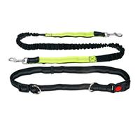 Correa Perro Correr Correa para Perros Corriendo Nylon Manos Libres Productos para Mascotas Arnés Collar Correr Plomo Correas De Cintura Ajustables Antideslizantes Reforzada(Grün)