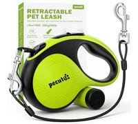 Correa Perro Extensible 5M, Correa Retráctil para Perros Mejorada a Prueba de Mordiscos, Control con un Solo Botón y Sin Enredos, Retráctil Correa para Perros Pequeñas y Medianos de hasta 30 kg