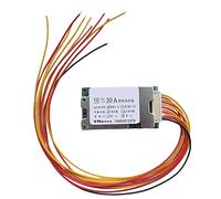 Correa Placa de ProteccióN de BateríA 10S 36V 30A, Celda de Iones de Litio 18650, Placa PCB de ProteccióN de BateríA