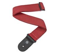 D'Addario Accessories Guitar Strap - Guitar Accessories - Electric Guitar Strap, Acoustic Guitar Strap, Acoustic Electric Guitar Strap & Bass Guitar Strap - Polypropylene - Red