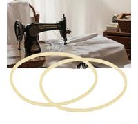 Correa Plástica Máquina para coser 2-Pack 123cm Duradera Correa(131) | Material plástico , 2 unidades, 123cm largo, instalación rápida, uso doméstico