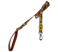 Correa Premium para Perros de Harry Potter - Amarillo y Rojo - Talla M - Mosquetón para Collar Incluido - Elaborada en Polyester - Diseño de Gryffindor - Producto Original Diseñado en España