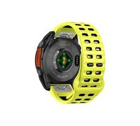 Correa Quic kFit de 26mm 22mm compatible con Garmin Fenix 8 E 7 7X Epix Pro 6 6x 5 5X Plus/MARQ/D2 G1/965 955/Enduro 3, pulsera con correa de silicona(Green Black,Quic kFit 26mm)