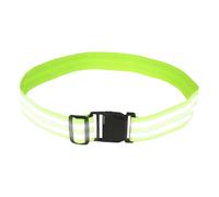 Correa reflectante para caminar genérica, banda de seguridad ajustable, cinturón fluorescente elástico luminoso, para hombres y mujeres, corredores nocturnos, ciclistas