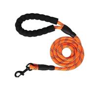 Correa reflectante para perros de todos los tamaños - Resistente y cómoda para Golden Retriever, Labrador y otros (naranja, 1,2 cm 3 m)