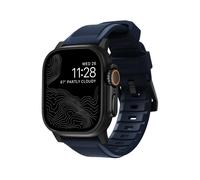 Nomad Rugged Strap Atlantic Blue Connector Black 42/44/45/49mm