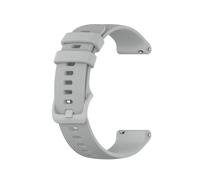 Correa reloj silicona Garmin Venu 2S, Garmin Vivomove 3S Grey 18 mm