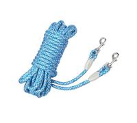 Correa Resistente for Perros pequeños, Compatible con Cachorros y Gatos, de Nailon Duradero, Larga for Caminar, for Chihuahuas caniches(Blue,M(0.8x1000cm))