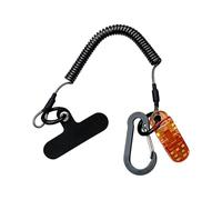 Correa retráctil anticaídas, cordón de seguridad para un agarre , material elástico duradero, soporte para teléfono para viajeros, adultos, personas mayores, viajes, parque, senderismo, playa