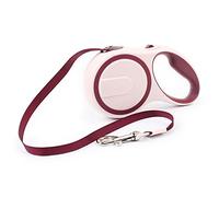 Correa retráctil automática de Nailon for Perros 3/5 m, Ajustable, for Entrenamiento Paseo y tracción Extensible(2,5M)