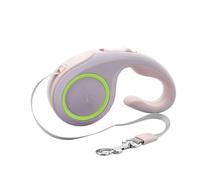 Correa retráctil automática for Perros y Gatos, con tracción Luminosa y asa cómoda, for Paseos al Aire Libre, 1 Unidad(F)