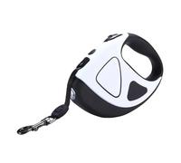 Correa retráctil de Fibra for Perros, Compatible con Correas 3 y 5 m, Estiramiento automático sujeción Manual(5m)