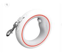 Correa retráctil para mascotas UFO - Versión Lite (rojo)