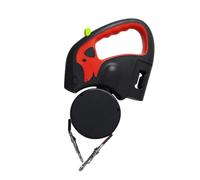 Correa retráctil para perro, correa para perros pequeños a grandes de hasta 66 libras, diseño resistente con mango antideslizante, sistemas de frenado de bloqueo rápido con una sola mano.