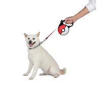 Pokémon Poké Ball Retractable Dog Lead, Pet Leash - 16 Ft. Retractable Dog Lead