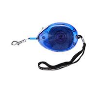 Correa retráctil para Perros, Cadena automática de tracción de Cachorro de Nylon Ajustable Ajustable, un de frenado con una Mano para Perros medianos pequeños, Verde Azul (Azul)