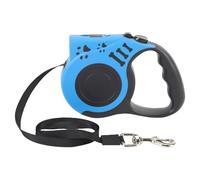 Correa Retráctil para Perros con Luz LED, Llave de Frenado Separada, Cierre de Bloqueo Grueso, Agarre Cómodo, Alto Brillo, Correa para Perros de 5 M, Duradera y Resistente