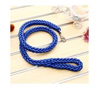 Correa retráctil para Perros, Correa de Nailon for Perros, Collar Ajustable Doble Fila for medianos y Grandes, Correa for 136 cm(Blue,Dia. 2.0cm)
