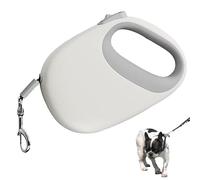 Correa retráctil para perros, correa extensible para perros de 5 m, correa antideslizante para pasear perros, correa para mascotas con freno y cerradura, guía antideslizante para pasear mascotas con f