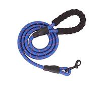 Correa retráctil para Perros, Correa for Perros Grande de 2 m/3 m/5 m, Redonda, Nailon, 1, cm diámetro, con Cuerda Reflectante, for pasear(Blue,1.2cm x 200cm)