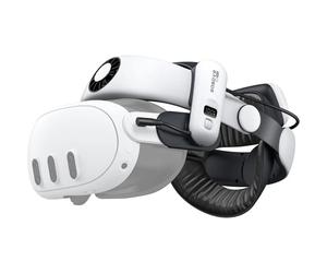 Correa rígida BOBOVR S3 PRO SUPER para Meta Quest 3 y 3S - Head Air Conditioning, Batería intercambiable en caliente