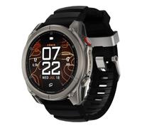 Correa Rocky Point compatible con Garmin de 26 mm | Correa de reloj Garmin, correa de reloj Garmin, correa de repuesto QuickFit, goma FKM impermeable, hardware de titanio de 26