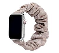 Correa Scrunchie Compatible con Apple Watch Band 49mm 45mm 41mm 44mm 40mm 42mm 38mm Pulsera elástica de nailon para mujer para iwatch Ultra Series 8 7 6 SE 5 4 3 2 1