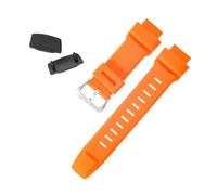 Correa Silicona 18mm Muesca 35mm Ancho Exterior Banda Caucho Repuesto Pulsera Reloj Deportiva Hebilla Metálica Mate para CASIO Pro Trek