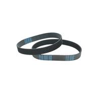 Correa síncrona HTD3M, longitud de 90 mm a 255 mm, ancho de 6 mm a 10 mm, correa de caucho HTD de bucle cerrado síncrono de 15 mm a 20 mm, 1 unidad(3M-99mm,Belt Width 15mm)