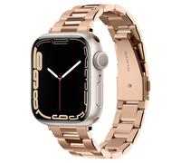 Spigen Correa Modern Fit Compatible con Apple Watch Series 11/10 42mm, Series 9/8/7/6/5/4/SE 41mm, 40mm - Oro Rosa