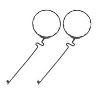 Correa Tanque Gasolina Compatible Con Lexus Para LX570 J200 2010-2015 Para LS460 2010-2013 Para IS F 2010-2014 Tapa Tanque Combustible Cable Cuerda Anillo Amarre(Size2)