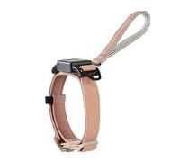 Correa telescópica para collar de perro, suave en el cuello, tela transpirable, cuerda elástica para perro, combo multifuncional