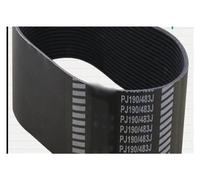 Correa Transmisión 170J PJ432 180J PJ457 190J PJ483 195J PJ49 1 Uds Cinta De Correr Xbike Cinturones De Bicicleta Trapezoidal Correa (Color : 170J PJ432, Size : 4ribs)
