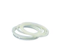 Correa Transmisión Dentada Correa para FR-900 Banda De Sellado Continuo 10 Piezas/Lote 410 Mm 420 Mm 428 Mm 600 Mm 630 Mm 660 Mm Correa Dentada Pieza De Repuesto(410)