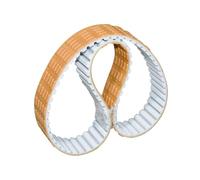 Correa Transmisión Drive Belt Correa De Distribución De Pu T5 T10 T20 Con Superficie De Raya Recta Amarilla Para Cintas Transportadoras De Maquinaria De Producción De Salchichas
