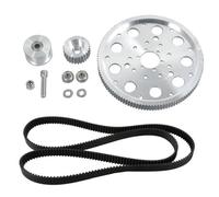 correa transmisión goma Conjunto Piñón Transmisión Por Correa Para Bicicleta Motorizada 2 Tiempos, 66cc, 80cc, Motor Gasolina, Cinturón En T, Tensor Cadena Tipo 5M-1350 Correa alternadora Dentadas