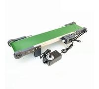 Correa transportadora de escritorio de 10 x 50 mm, con funciones de marcha atrás y pausa, velocidad de 116 rpm, ideal para experimentos científicos y demostraciones de fricción