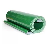 Correa transportadora de PVC industrial de repuesto para líneas de embalaje y producción, material de accionamiento resistente, ideal para operaciones de fabricación y logística