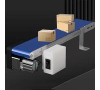 Correa transportadora eléctrica ajustable, velocidad del motor 1350-3000 RPM control de tensión y velocidad para experimentos científicos de laboratorio de fricción