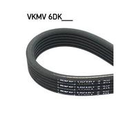 Correa Trapecial Poli V Skf VKMV 6DK1195 para Audi Ford Seat Skoda VW