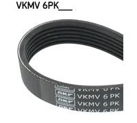Correa trapezoidal acanalada VKMV 6PK2400 SKF para MERCEDES-BENZ CHEVROLET OPEL