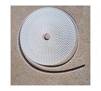 Correa Trapezoidal Cinturón Transmisión Correa Dentada De Poliuretano De 6/10/15/20/25/30 Mm De Ancho Y Extremo Abierto Con Cable De Acero(50m,6mm)