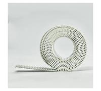 Correa Trapezoidal Correa Dentada Abierta Blanca Ancho 9/10/12/15/20/25/30mm Acero Poliuretano PU HTD 3/M(4m,10mm)