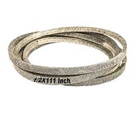 Correa trapezoidal de repuesto para HUSQVARNA 532165631, 531007551, 531008023 (1/2"x111") (A109) fabricada con Kevlar