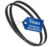 Correa trapezoidal de repuesto para Quelle Miele 4693121 1321PJ6 1321 PJ 6, correa de transmisión para lavadora y secadora